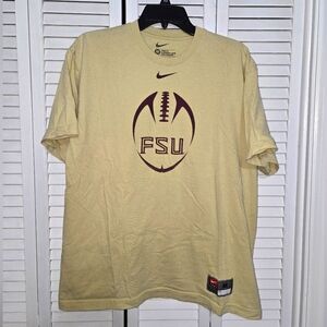 Nike Florida State Men's M Gold Loose Fit Tee